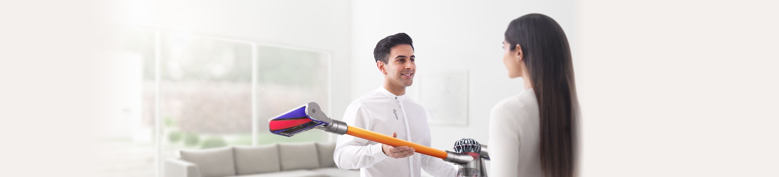 Image of Dyson technology support demo